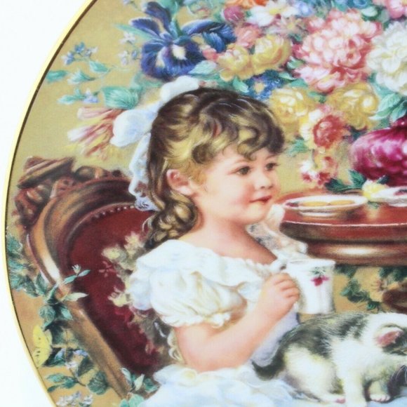 "The Tea Party" Collectible Plate - Picture 6 of 12